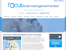 Tablet Screenshot of focushotelsmanagement.co.uk